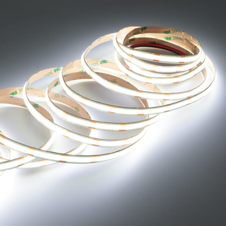 LED pásek COB 24V / 480LED / 4,9W / 6000K / IP20 / 8mm / PRO+